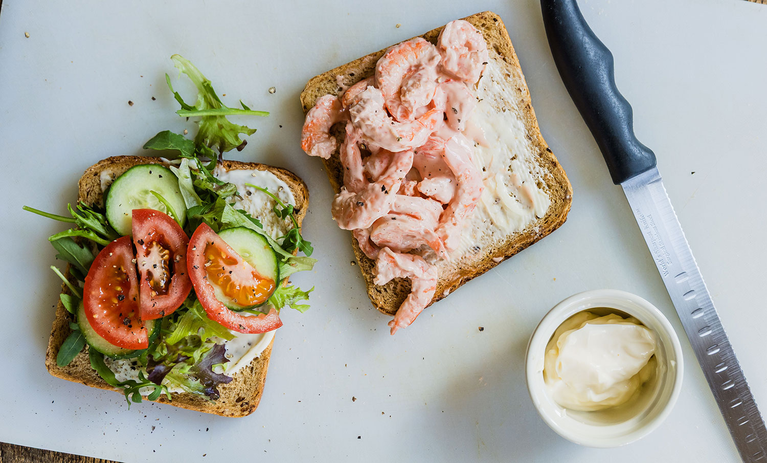 Krumbz Prawn Sandwich