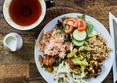 Tea Salmon Salad