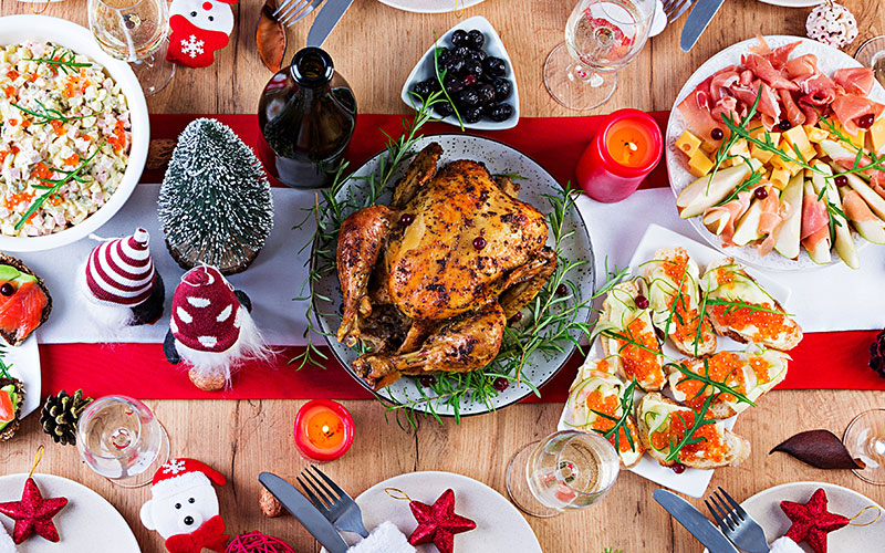 baked-turkey-christmas-dinner